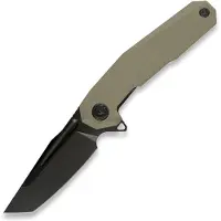 Kubey Carve Nest Linerlock Tan