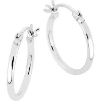 Lykken Casuals korvarenkaat hopea 40 x 2 mm