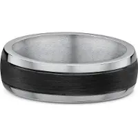 Lykken Strong titaanisormus tynnyri kaksivärinen 7 mm-220
