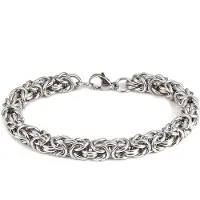 Lykken Viking Bysanttiranneketju 6 mm 23 cm