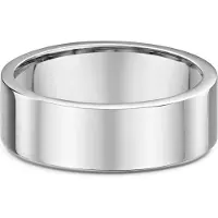 Lykken Strong titaanisormus sileä flakka 7 mm-215