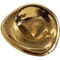Hein Studio Ripple nro 02 suuri nuppi Brass