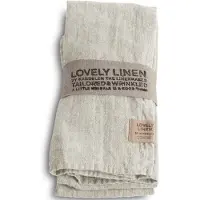 Fyrklövern Lovely Napkins 45x45 Honey 4-pack Servetti 45x45 Cm 4-pakkaus - Lautasliinat & Lisätarvikkeet Pellava Vaaleanharmaa - NL0195