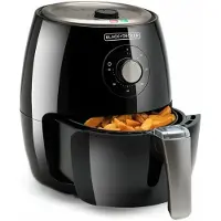 Black & Decker Öljyvapaa friteuse BLACK+DECKER BXAF2500E, 1500W, tilavuus 2,5L, ajastin 30 min, 80-200C, tarttumaton.
