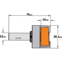 Cmt Urajyrsin 952.504.11B; S=12 mm; D=38,1 mm