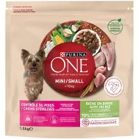 Purina One 2x9kg Mini Weight Control / Sterilised - kalkkuna ja riisi -koiranruoka