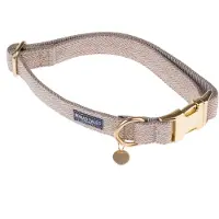 Nomad Tales Calma -kaulapanta sand L 39-64cm kaulanympärys L25mm