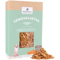 PAWS & PATCH 2x700g -kurpitsahiutaleet koiralle