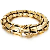 Varia Design Wolf-Viking Gold rannekoru