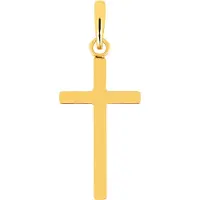 Lykken Crosses kultainen ristiriipus / rippiristi 16 x 9 mm