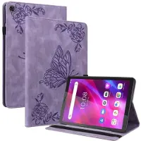 SKALO Lenovo Tab M7 (Gen 3) Mandala Butterfly Suojakotelo - Violetti