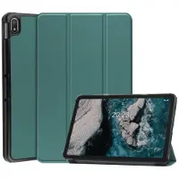 SKALO Nokia T20 Trifold Suojakotelo - Vihreä