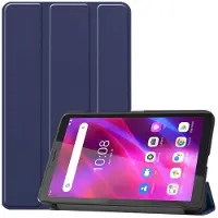 SKALO Lenovo Tab M7 (Gen 2/3) Trifold Suojakotelo - Tummansininen