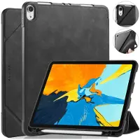 DG Ming iPad Air (2020/2022) See Series Trifold Suojakotelo - Musta