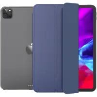 SKALO iPad Pro 12.9 (Gen 4/5/6) Trifold Suojakotelo - Tummansininen