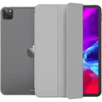 SKALO iPad Pro 12.9 (Gen 4/5/6) Trifold Suojakotelo - Harmaa