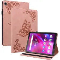 SKALO Lenovo Tab M7 (Gen 3) Mandala Butterfly Suojakotelo - Pinkki