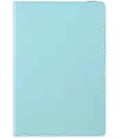 SKALO Samsung Tab S6 Lite 360 Litchi Suojakotelo - Turkoosi