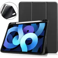 SKALO iPad Air (2020/2022) Trifold Suojakotelo - Musta