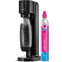 SodaStream UUTUUS! Gaia hiilihapollisten juomien valmistaja, musta!