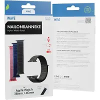 Wave Apple Watch 38mm/40mm/41mm nailonranneke