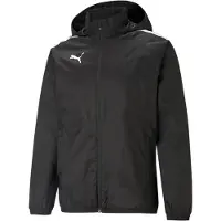 Puma Urheilutakki 'teamLIGA' musta / valkoinen