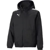 Puma Urheilutakki 'TeamLiga' musta / valkoinen