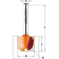Cmt Kourujyrsin ; S=1/4''; D=19 mm