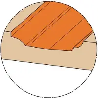 Cmt Profiilijyrsin ; S=1/2''; D=25 mm; R=12 mm