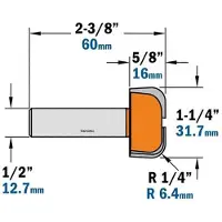 Cmt Kourujyrsin ; S=1/2''; D=31,7 mm