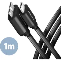 Axagon Data- ja virtakaapeli BUMM3-CM10AB