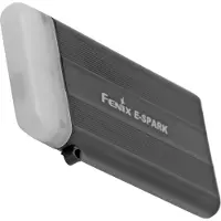 Fenix E-SPARK, 100 lumens, rechargeable keychain flashlight and emergency power bank