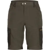 Pinewood Finnveden Trail Hybrid Shorts (Color: Earth Brown/Dark Olive, Size: C50)