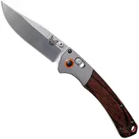 Benchmade Mini Crooked River Stabilized Wood kääntöveitsi