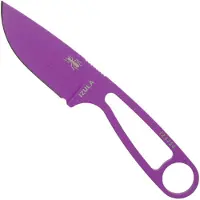ESEE Izula Purple IZULA-PURP-KIT, survival kit with sheath and firesteel