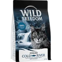 Wild Freedom 2kg Adult Cold River Sterilised lohi viljaton kuivaruoka