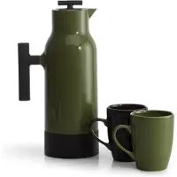 Sagaform Accent kahvikannu, 1 l Vihreä
