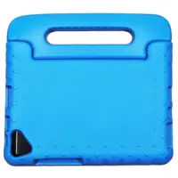 SKALO Samsung Tab A7 Lite Kuori kahvalla/telineellä - Sininen