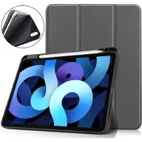 SKALO iPad Air (2020/2022) Trifold Suojakotelo - Harmaa