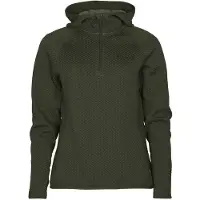 Pinewood Everyday Travel Hoodie Dam WMN (Color: D.Olive, Size: XS)