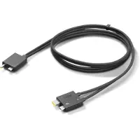 Lenovo Thunderbolt 4 -- 4X91K16970 - 0,7 m - 40 Gbit/s - Musta