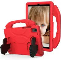 SKALO Samsung Tab A8 10.5 (2021/2022) Thumb Up Lasten Suojakotelo- Punainen