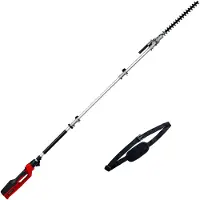 Einhell GC-HH 9046 -sähkökäyttöinen varsipensasleikkuri, 900 W, 460 mm, musta/punainen/hopea