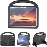 SKALO iPad 10.9 (2022) Lapsikuori kahvalla ja jalustalla - Musta