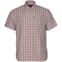 Pinewood Summer Shirt (Color: Red, Size: Large)