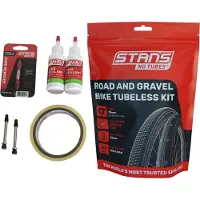 Stans No Tubes Stan's Notubes Tubeless Kit Road/Gravel 21 mm nauha ja 55mm venttiilit