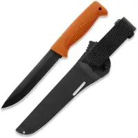 Peltonen Knives Peltonen M95P Cerakote Ranger Puukko Teflon with Composite Sheath - Orange