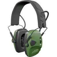 ISOTunes LINK Basic Sport - kuulonsuojain DEFY:llä ja AAA-paristoilla, joiden pariston kesto on jopa 300 tuntia Väri: Musta / sotilasvihreä