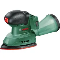 Bosch EasySander 18V-8, Epäkeskohiomakone, musta, Vihreä, 22000 OPM, 1,6 mm, Akku, 2,5 ah - SOLO