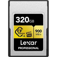 Lexar CFExpress Type A Pro Gold 320GB R900/W800 VPG400